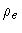 $\rho _{e}$