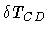 $\delta T_{CD}$